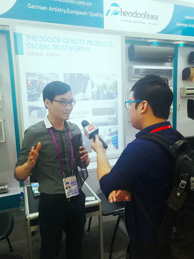 廣州電視臺采訪