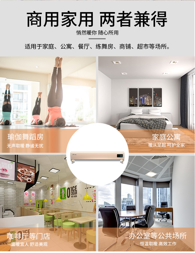 商用家用，兩者兼得