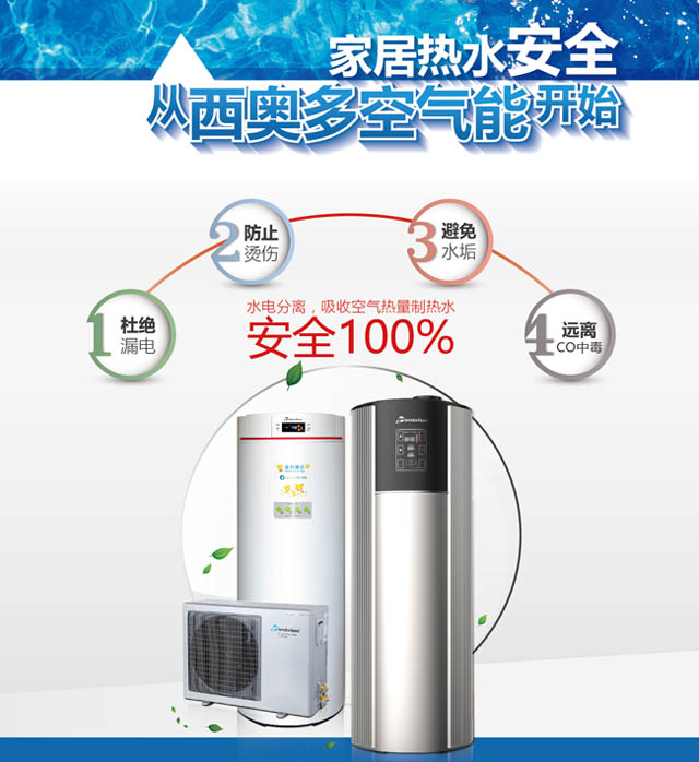 家居熱水安全，從西奧多空氣能開始