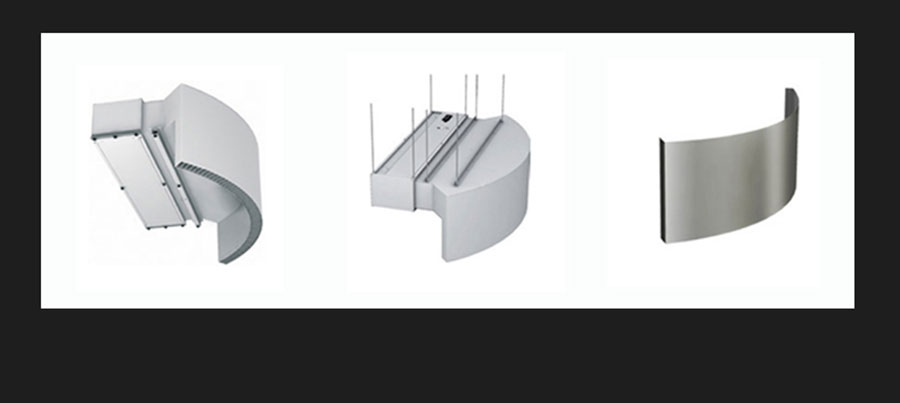 弧形風(fēng)幕機